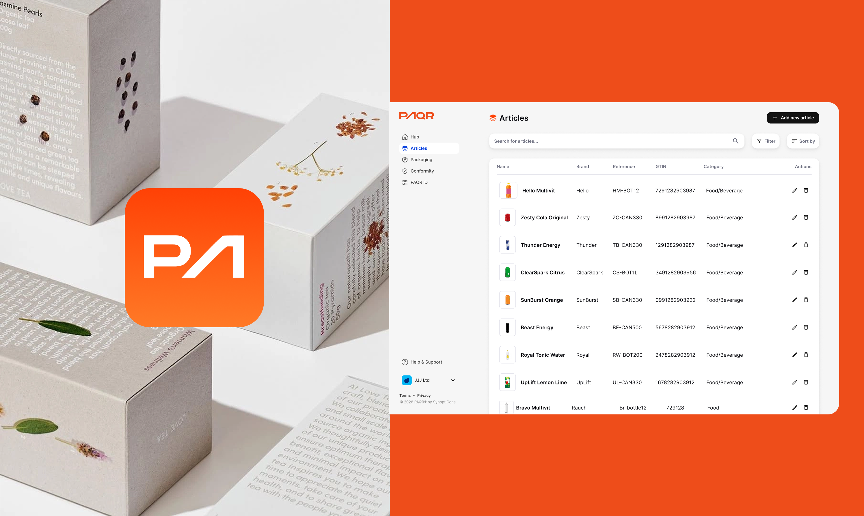 PAQR — product overview